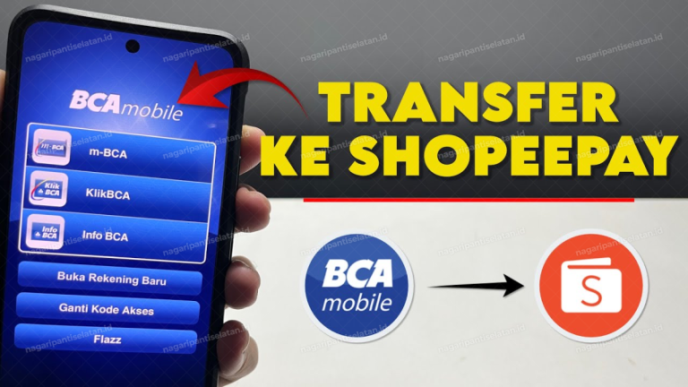 3 Cara Transfer BCA ke ShopeePay 2026, Cek Kode dan Biaya Adminnya
