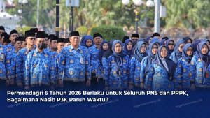 Permendagri 6 Tahun 2026 Berlaku untuk Seluruh PNS dan PPPK, Bagaimana Nasib P3K Paruh Waktu?
